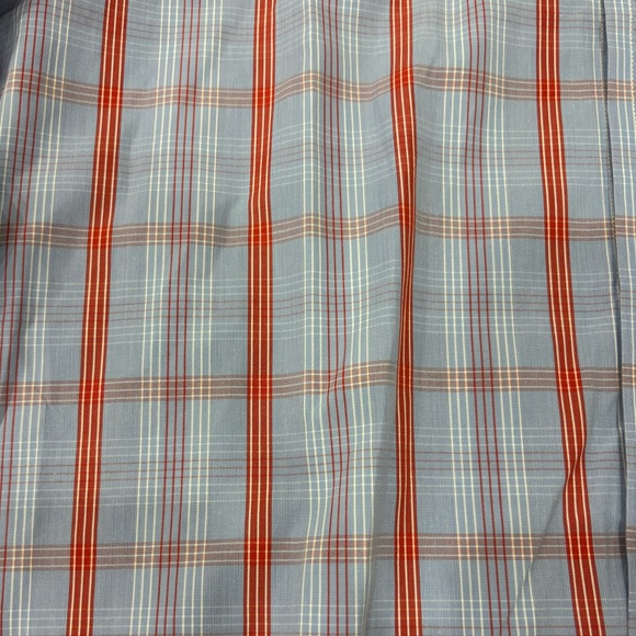 TURNBALL & ASSER‎ Men's Blue and Red Plaid Shirt - Picture 3 of 5